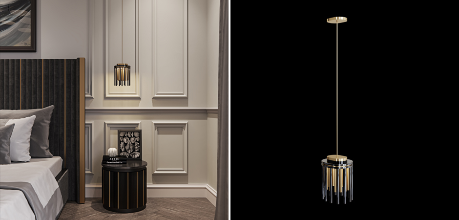 Подвесной светильник из латуни Coliseum Black Подвесной светильник из латуни Coliseum Black - Loft-Concept в Брянске