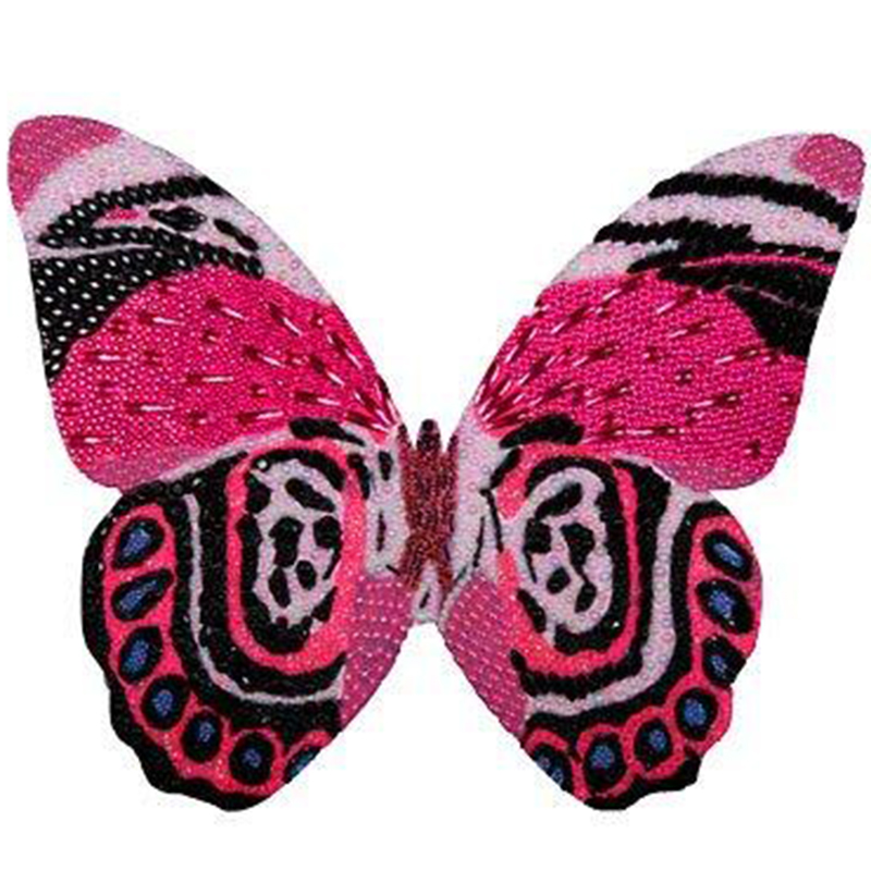 Картина "Pink and Black Mini Butterfly Cut Out" Мульти Картина "Pink and Black Mini Butterfly Cut Out" Мульти в Брянске | Loft Concept