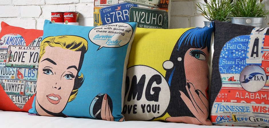 Декоративная подушка "i love you" Декоративная подушка "i love you" - Loft-Concept в Брянске