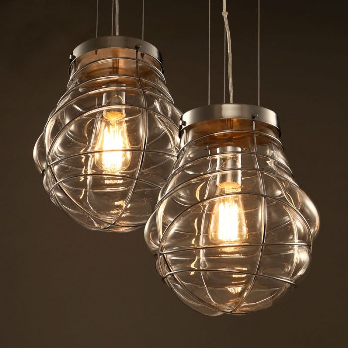 Подвесной светильник Steampunk Glass Shape Подвесной светильник Steampunk Glass Shape в Брянске | Loft Concept