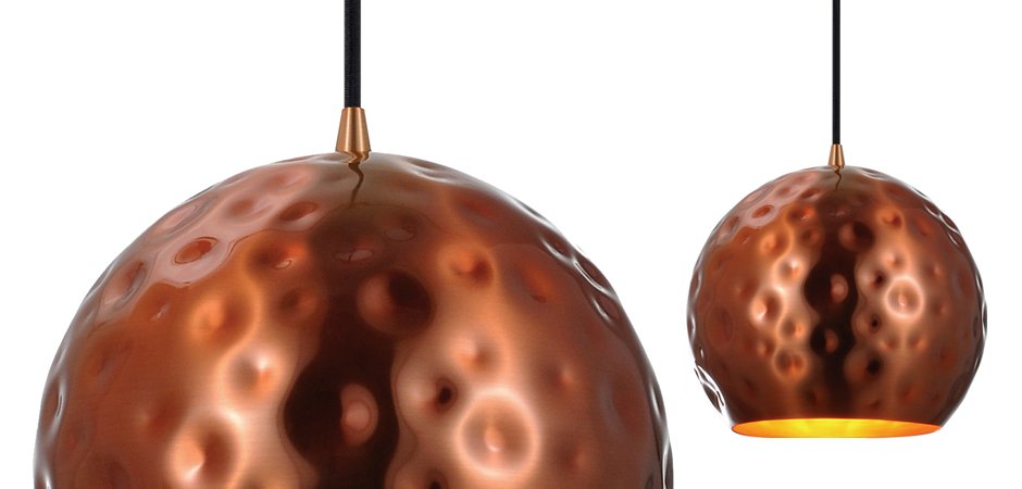 Подвесной светильник Copper loft pendant lamp sphere Подвесной светильник Copper loft pendant lamp sphere - Loft-Concept в Брянске
