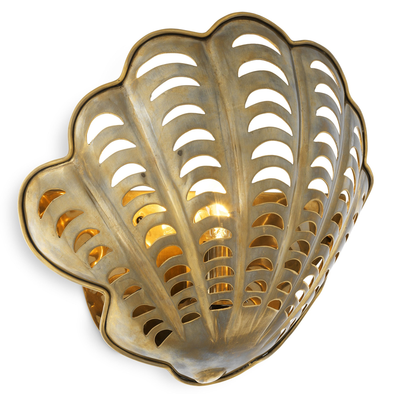 Бра Eichholtz Wall Lamp Larabee Винтажная латунь Бра Eichholtz Wall Lamp Larabee Винтажная латунь в Брянске | Loft Concept