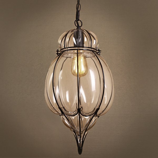 Подвесной светильник Metal Mesh and Glass Pendant IV Подвесной светильник Metal Mesh and Glass Pendant IV в Брянске | Loft Concept