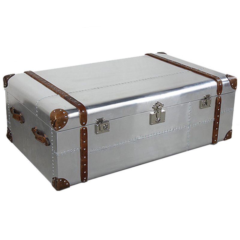 Сундук Trunks in Polished Aluminum Restoration Hardware Нержавеющая сталь Сундук Trunks in Polished Aluminum Restoration Hardware Нержавеющая сталь в Брянске | Loft Concept