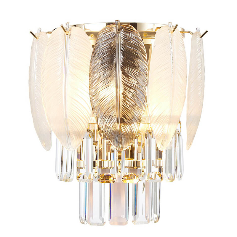 Бра Crystal in Petals Wall Lamp Глянцевое золото Бра Crystal in Petals Wall Lamp Глянцевое золото в Брянске | Loft Concept
