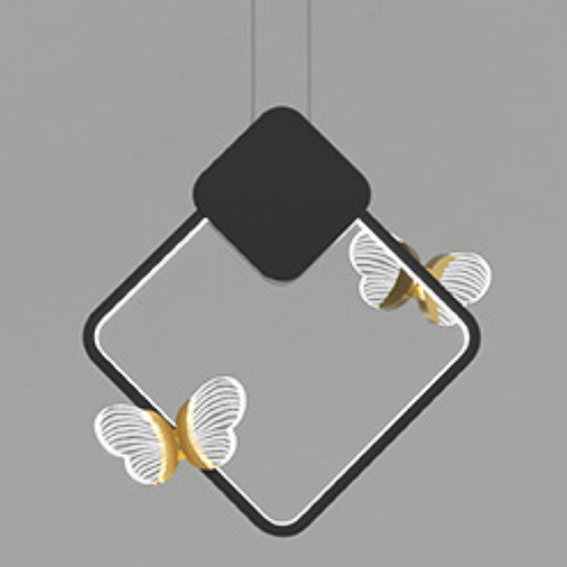 Светильник Butterfly Black Rhombus Прозрачный Черный Золотой Светильник Butterfly Black Rhombus Прозрачный Черный Золотой в Брянске | Loft Concept