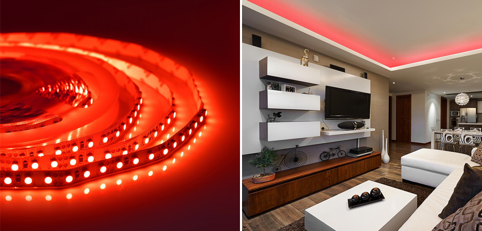 Светодиодная лента 4,8W/m 60LED/m 3528SMD красный 5M Светодиодная лента 4,8W/m 60LED/m 3528SMD красный 5M - Loft-Concept в Брянске