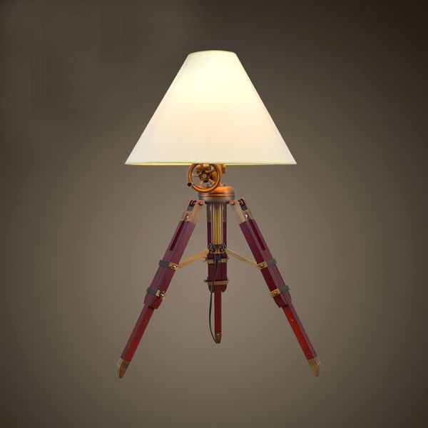 Настольная лампа Table Standing Lamp Red Бургундский красный Настольная лампа Table Standing Lamp Red Бургундский красный в Брянске | Loft Concept