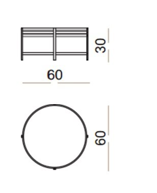 Столик Ula Low table ULA001 Столик Ula Low table ULA001 в Брянске