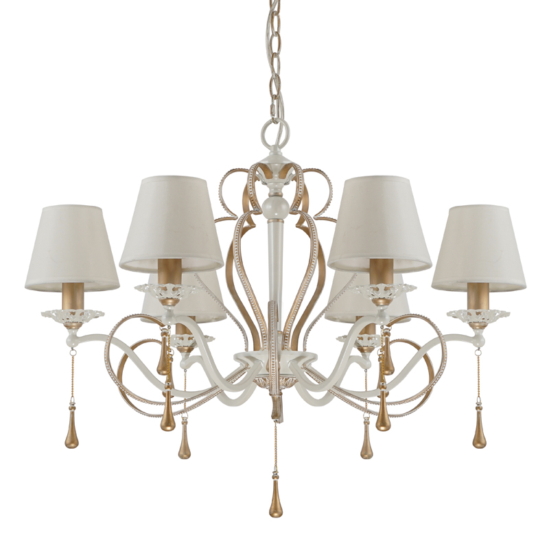 Люстра Batiste Chandelier 71 Золотой Белый Люстра Batiste Chandelier 71 Золотой Белый в Брянске | Loft Concept