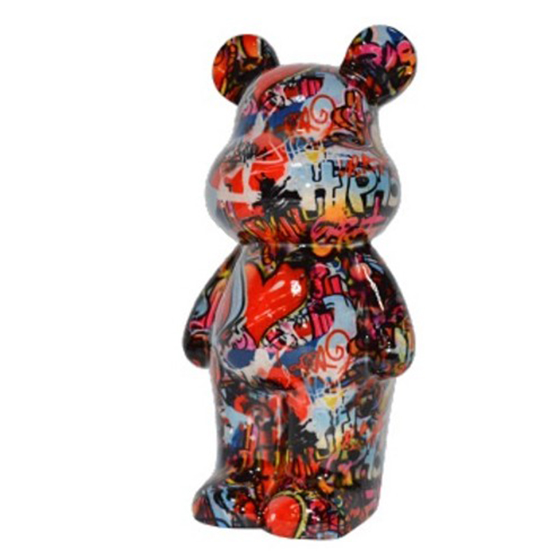 Статуэтка Graffiti Bear red Мульти Статуэтка Graffiti Bear red Мульти в Брянске | Loft Concept