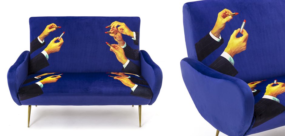 Диван Seletti Sofa Two Seater Lipsticks Диван Seletti Sofa Two Seater Lipsticks - Loft-Concept в Брянске