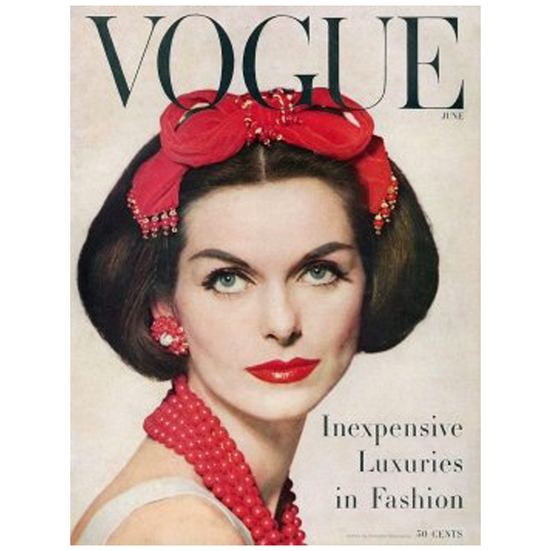 Постер Vogue Cover 1956 June Постер Vogue Cover 1956 June в Брянске | Loft Concept