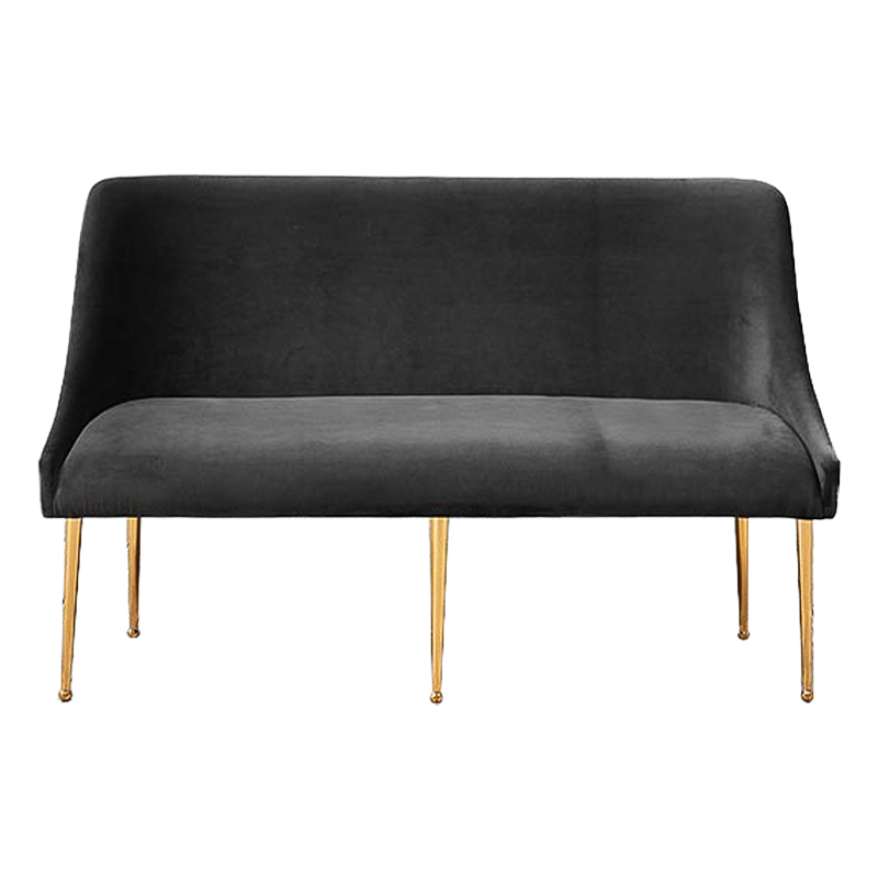 Диван Elegant Graphite Sofa Графитовый Золотой Диван Elegant Graphite Sofa Графитовый Золотой в Брянске | Loft Concept