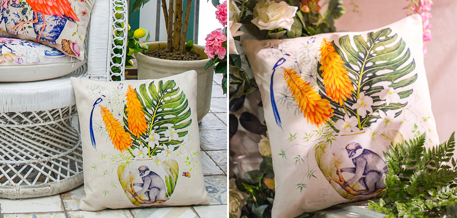 Декоративная подушка Little Monkey Pillow Декоративная подушка Little Monkey Pillow - Loft-Concept в Брянске