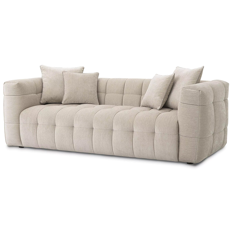 Диван Eichholtz Sofa Breva Sand Песочный Диван Eichholtz Sofa Breva Sand Песочный в Брянске | Loft Concept