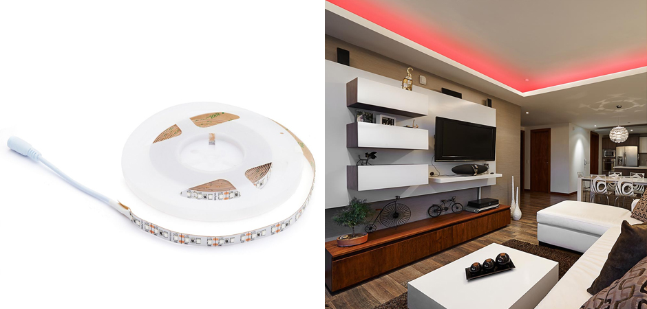 Светодиодная лента 20W/m 120LED/m 2835SMD красный 5M Светодиодная лента 20W/m 120LED/m 2835SMD красный 5M - Loft-Concept в Брянске