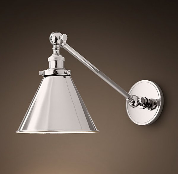Бра 20TH C Library Single Sconce silver Бра 20TH C Library Single Sconce silver в Брянске | Loft Concept