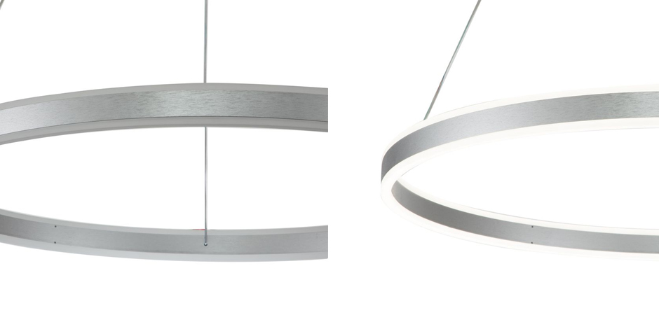 Подвесной светильник Neo Circles One Silver Подвесной светильник Neo Circles One Silver - Loft-Concept в Брянске