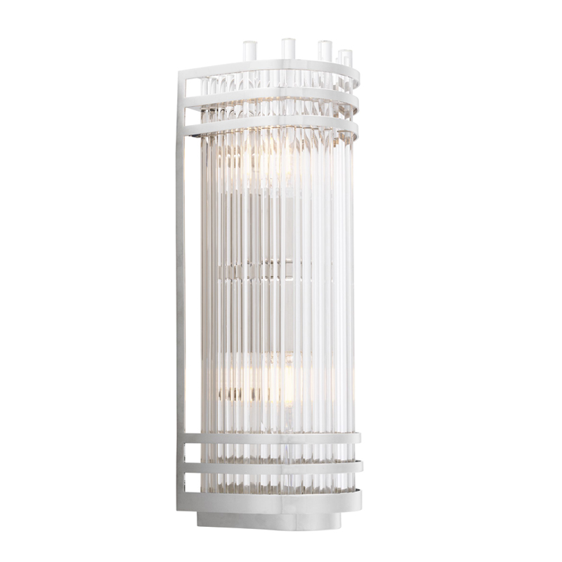 Бра Eichholtz Wall Lamp Gulf S Nickel Никель Прозрачный Бра Eichholtz Wall Lamp Gulf S Nickel Никель Прозрачный в Брянске | Loft Concept