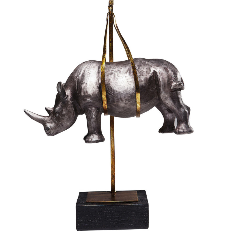 Статуэтка Hanged Rhino Сталь Статуэтка Hanged Rhino Сталь в Брянске | Loft Concept