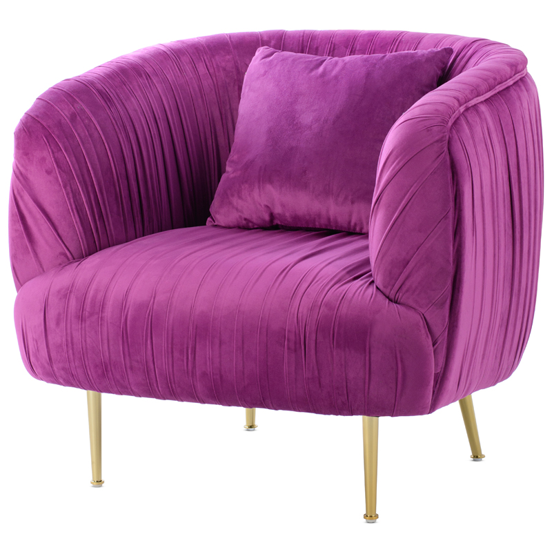 Кресло SOUFFLE CHAIR purple Фуксия Золотой Кресло SOUFFLE CHAIR purple Фуксия Золотой в Брянске | Loft Concept
