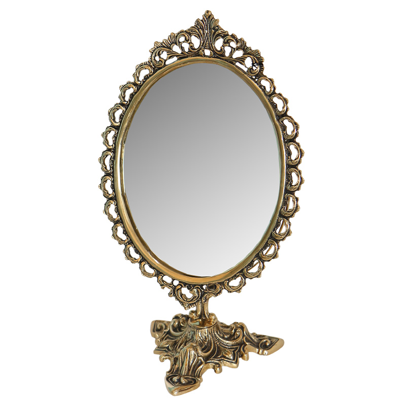 Зеркало настольное в бронзовой раме Royal Bronze Mirrors Бронза Зеркало настольное в бронзовой раме Royal Bronze Mirrors Бронза в Брянске | Loft Concept