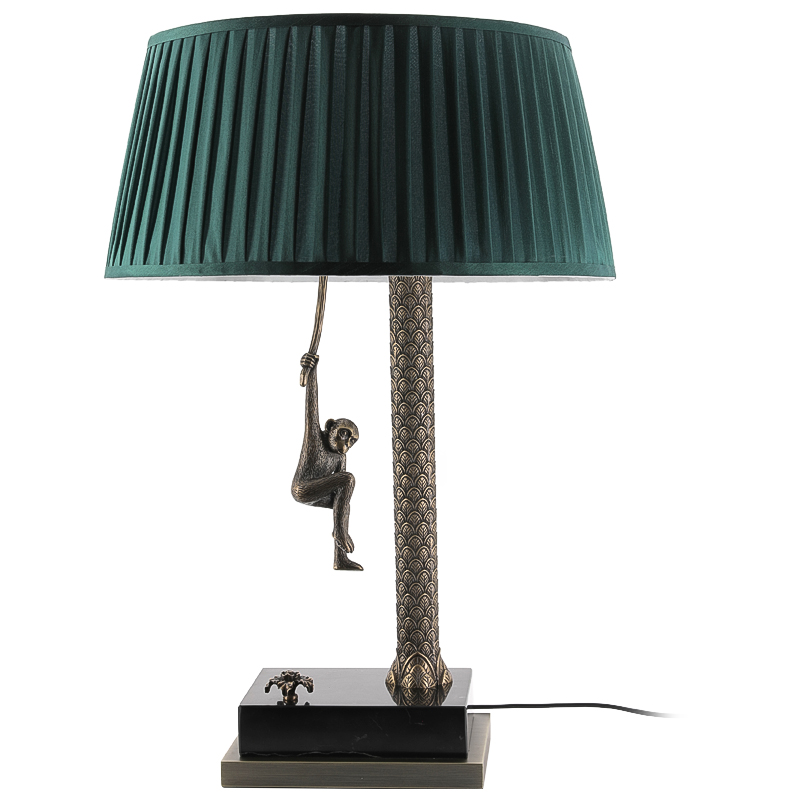 Настольная лампа Джунгли Table Lamp Jungle Emerald Латунь Античная полированная Черный Мрамор Nero Изумрудный Настольная лампа Джунгли Table Lamp Jungle Emerald Латунь Античная полированная Черный Мрамор Nero Изумрудный в Брянске | Loft Concept