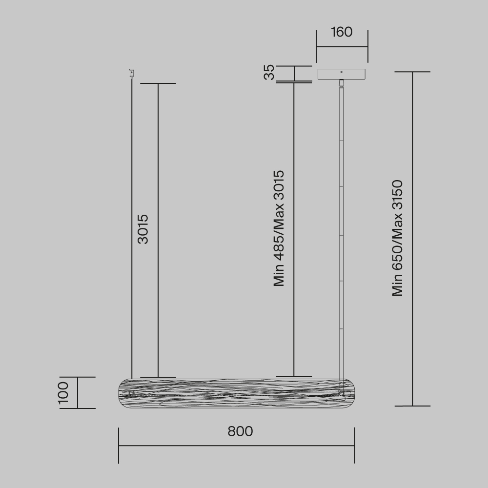 Подвесной светильник Frostum в Брянске