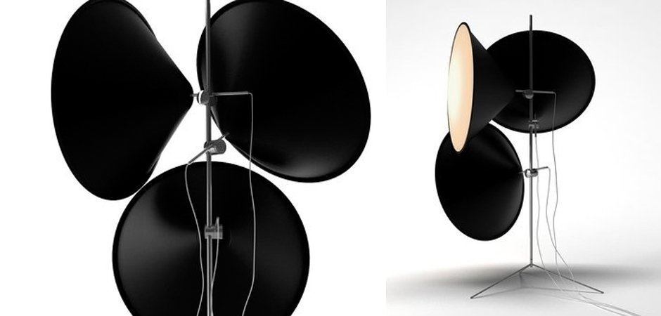 Торшер Tom Dixon Cone Black Торшер Tom Dixon Cone Black - Loft-Concept в Брянске