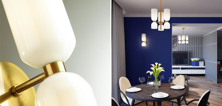 Бра Articolo Double Cup Золотое Бра Articolo Double Cup Золотое - Loft-Concept в Брянске