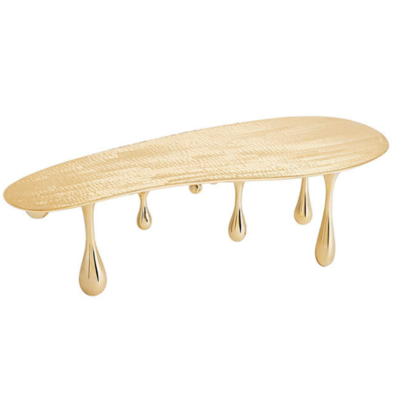 Дизайнерский Кофейный стол Melting Coffee Table Zhipeng Tan Золотой в Брянске | Loft Concept 