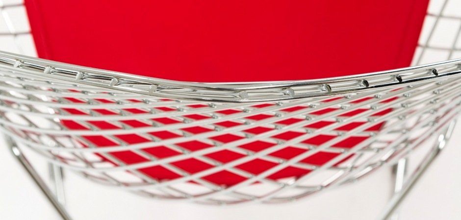 Кресло Bertoia Diamond Chair - фото №2