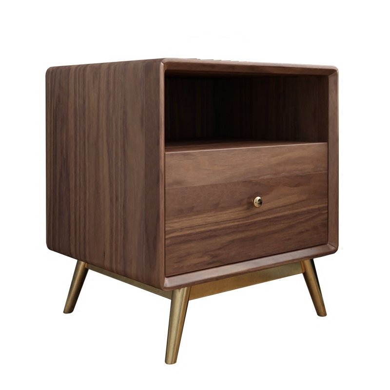 Тумба Walnut comode Орех Глянцевое золото Тумба Walnut comode Орех Глянцевое золото в Брянске | Loft Concept