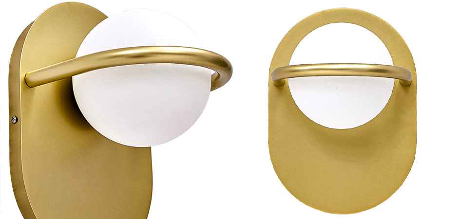 Бра Gold Holds Ball Sconces Бра Gold Holds Ball Sconces - Loft-Concept в Брянске