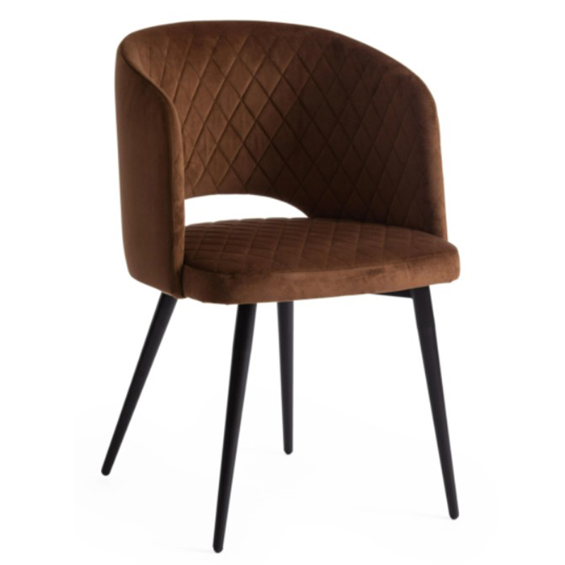 Стул Janice Brown Chair Коричневый Черный Стул Janice Brown Chair Коричневый Черный в Брянске | Loft Concept