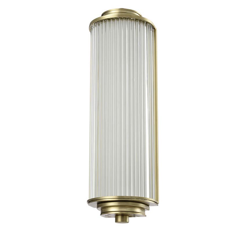Бра Brion Glass TUBE Wall Lamp Brass Латунь Прозрачный (Transparent) Бра Brion Glass TUBE Wall Lamp Brass Латунь Прозрачный (Transparent) в Брянске | Loft Concept
