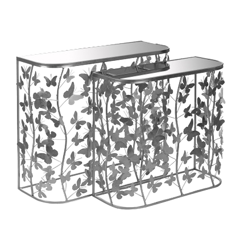 Консоль Silver Butterfly Серебряный Консоль Silver Butterfly Серебряный в Брянске | Loft Concept