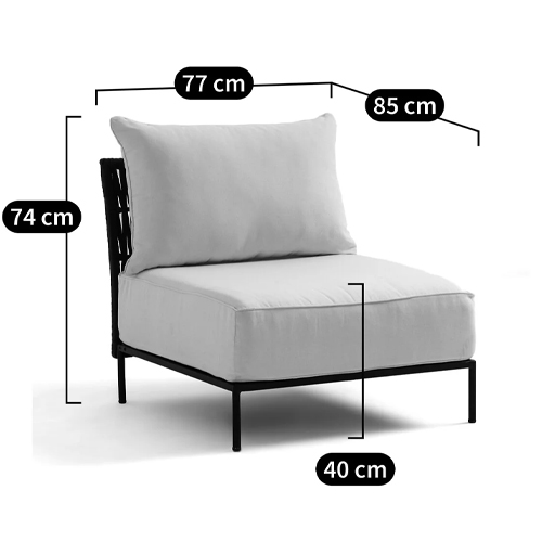 Уличное кресло Alaric Armchair Beige Уличное кресло Alaric Armchair Beige в Брянске