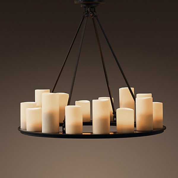Люстра PILLAR CANDLE 80 Черный Люстра PILLAR CANDLE 80 Черный в Брянске | Loft Concept