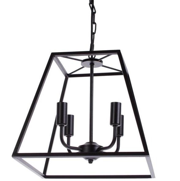 Подвесной светильник Loft Industrial Ortogonal Pendant Trapeze Черный Подвесной светильник Loft Industrial Ortogonal Pendant Trapeze Черный в Брянске | Loft Concept