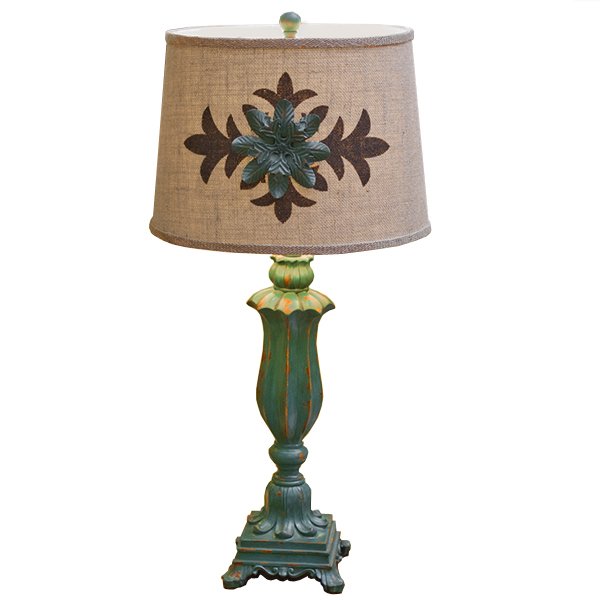 Настольная лампа Cross Ornament Provence table lamp Малахит (зеленый) Бежево-серый Настольная лампа Cross Ornament Provence table lamp Малахит (зеленый) Бежево-серый в Брянске | Loft Concept