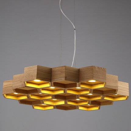 Люстра Honeycomb 12 Loft Wooden Ecolight Люстра Honeycomb 12 Loft Wooden Ecolight в Брянске | Loft Concept
