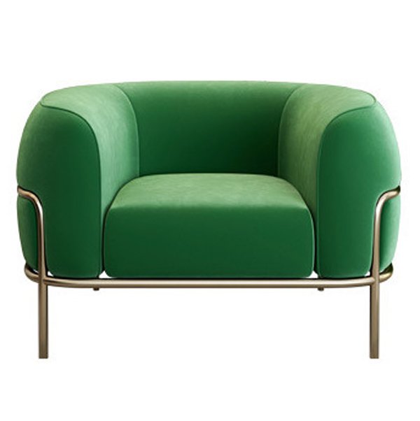 Кресло SOPHIE Armchair Зеленый Латунь Кресло SOPHIE Armchair Зеленый Латунь в Брянске | Loft Concept