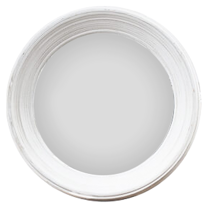 Зеркало Colbert Mirror White 66 Белый винтажная патина Зеркало Colbert Mirror White 66 Белый винтажная патина в Брянске | Loft Concept
