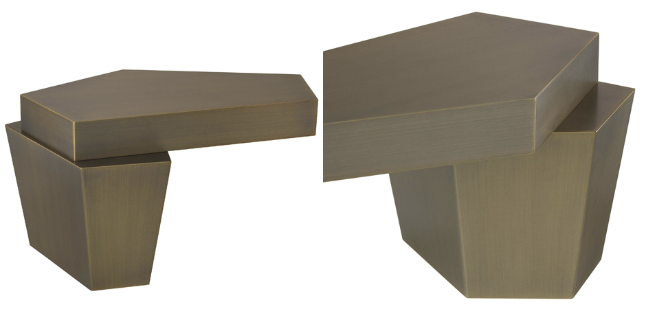 Кофейный стол Eichholtz Coffee Table Calabasas Low brass Кофейный стол Eichholtz Coffee Table Calabasas Low brass - Loft-Concept в Брянске