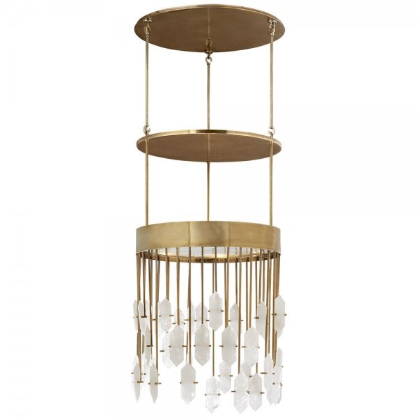 Люстра Kelly Wearstler Halcyon medium round chandelier Латунь Люстра Kelly Wearstler Halcyon medium round chandelier Латунь в Брянске | Loft Concept
