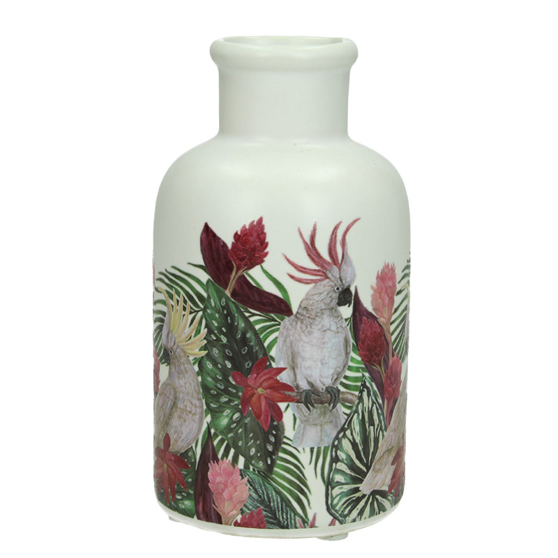 Ваза Exotic Garden Vase 15 Белый Мульти Ваза Exotic Garden Vase 15 Белый Мульти в Брянске | Loft Concept