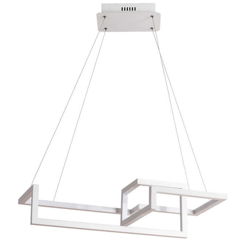 Люстра Esther Geometric White Chandelier I Белый Люстра Esther Geometric White Chandelier I Белый в Брянске | Loft Concept