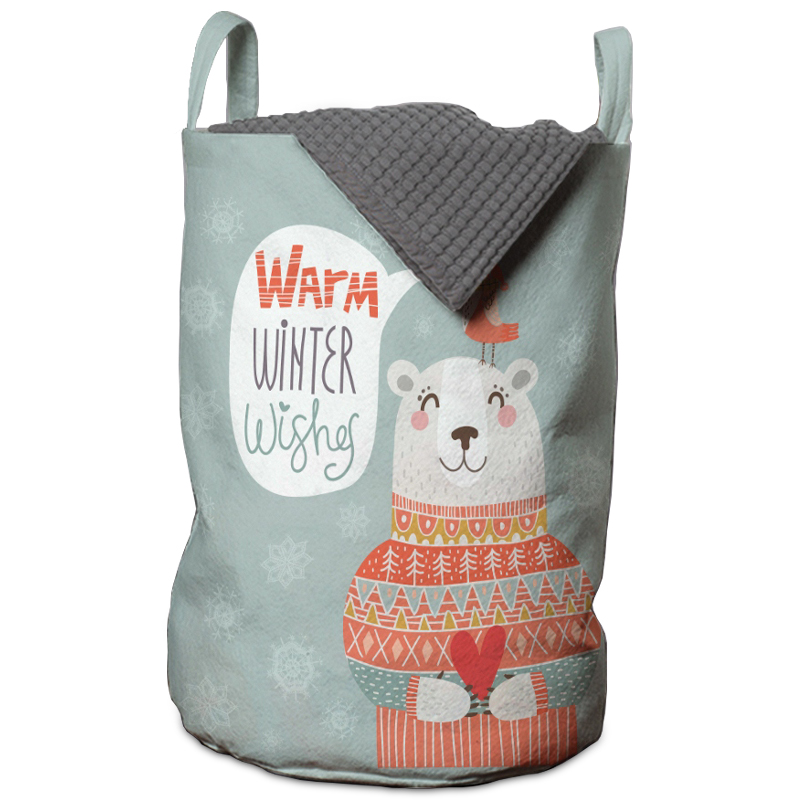 Корзина Warm winter wishes Basket Мульти Корзина Warm winter wishes Basket Мульти в Брянске | Loft Concept